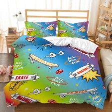 Skateboard/Cartoons/Duvet