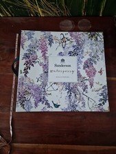 Sanderson Richmond Hill Wallpaper Sample Book Craft Scrapbook Card Making