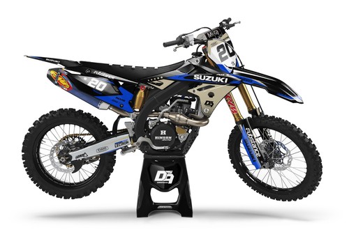 Suzuki motocross graphics - motocross, mx