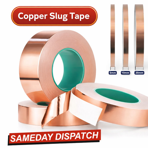 25m copper slug snail tape - copper,