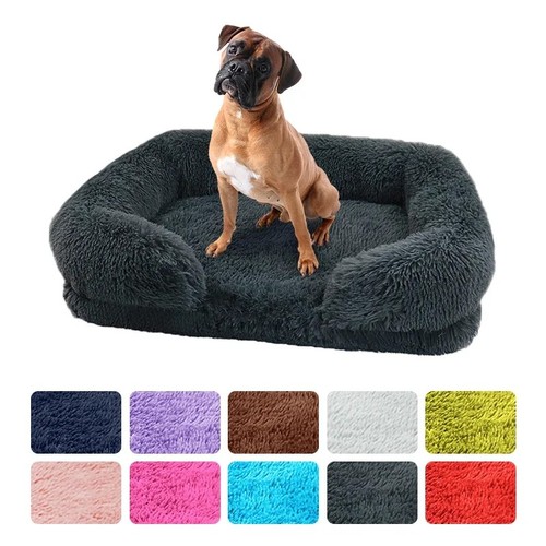 Plush dog bed - plush,