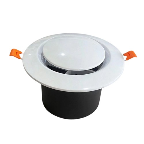 Round soffit exhaust vent - round,