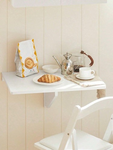 White wall mount fold - white,