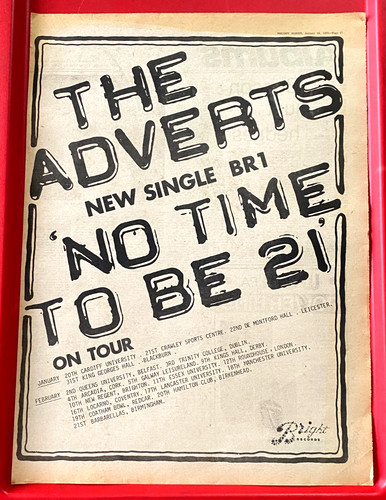 The adverts time be - adverts, no