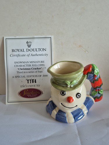 Royal doulton d7158 snowman - ,