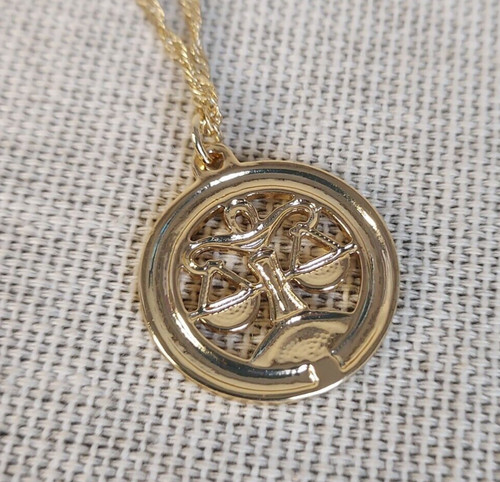 Libra pendant necklace - pendant,