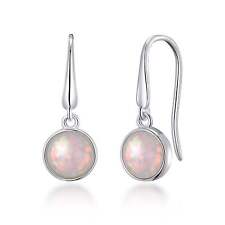 Synthetic White Opal Drop