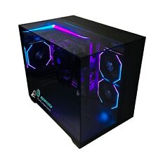 3-side Glass Gaming PC i7-8700K CPU 16 Gb 512GB M.2+3 TB HDD RTx 3050 Windows 11
