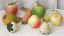 FAUX FRUIT 9 VINTAGE ITEMS