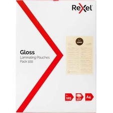 NEW Rexel Laminating Pouch 125
