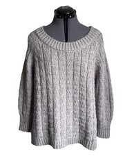 Poetry Grey Mohair Blend Boxy