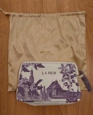 Thai Airways Royal First Class Purple La Mer Amenity Kit