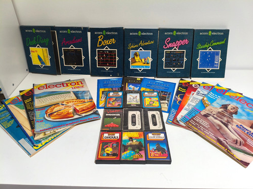 Acorn electron magazines - electron, and