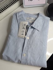 M&S Men Linen Shirt. Size L