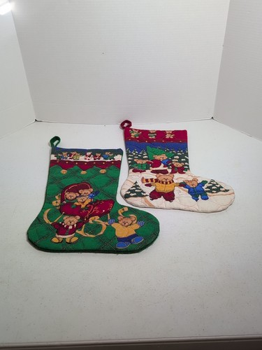Vtg quilted christmas - vtg,