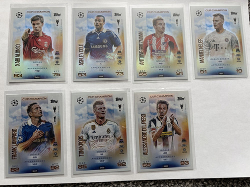 Topps match attax - attax, uefa