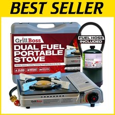 Versatile Dual Fuel Backpacking Stove - Instant Ignition