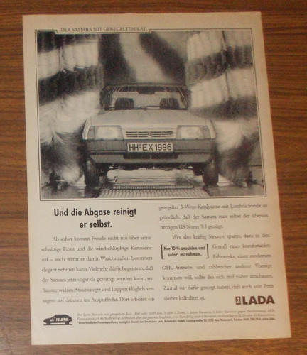 Rare advertising lada - advertising,