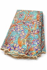 Nigerian Fabric Multicoloured