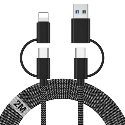 Multi charger cable 1 - charger, 4