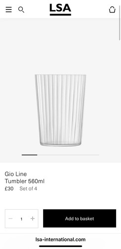 Bnwt lsa tumbler gio - tumbler,