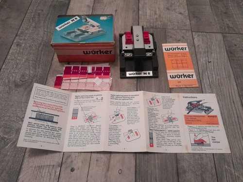 Würker film splicer boxed - würker, 8