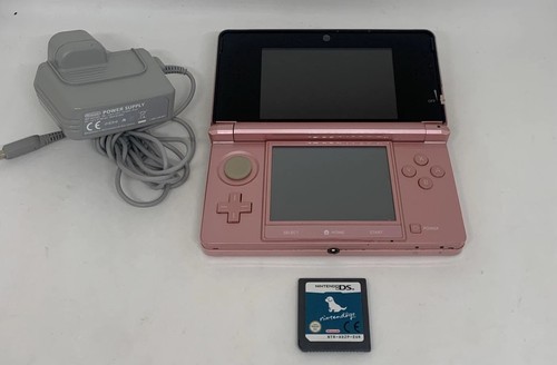 Nintendo 3ds pink with - nintendo,