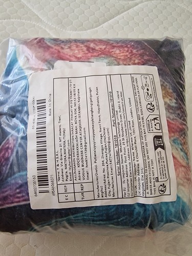 Sealife butterfly blanket - sealife/,