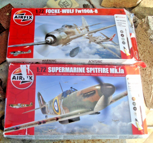 Two airfix kits 72 - two,