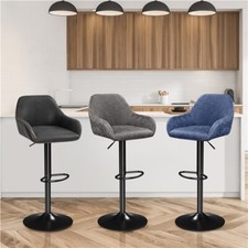 2pcs Vintage Bar Stools Height