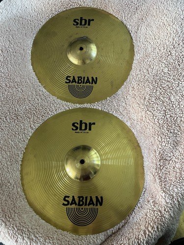 Sabian sbr hat cymbals - hi,