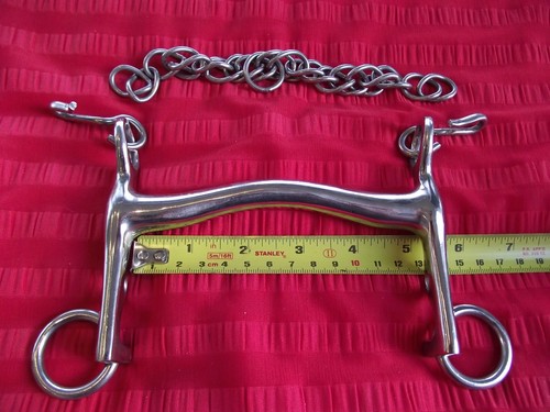 Weymouth horse bit with 6cm - horse,
