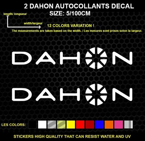 Dahon logo sticker genuine - sticker,
