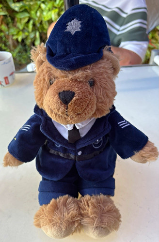 Harrods police bear - harrods, brown