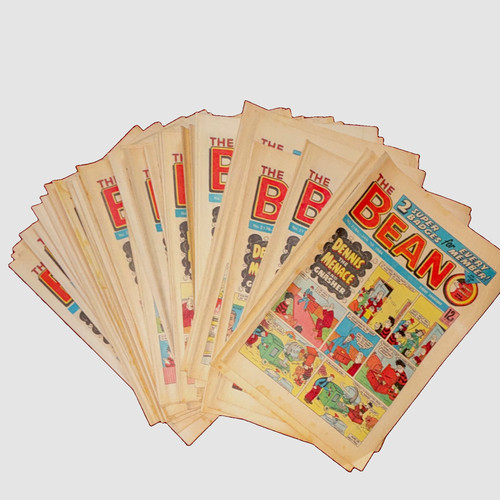 The beano x43 comics lot - the,