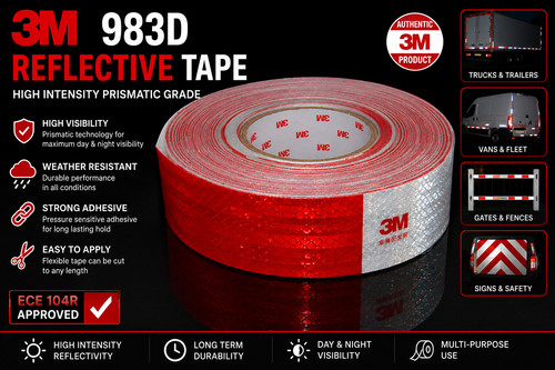 Reflective adhesive tape - reflective,