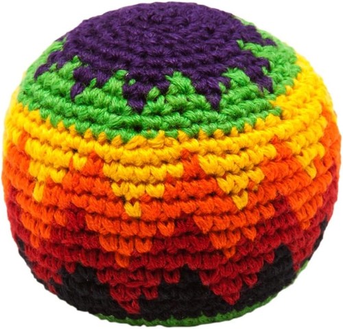 Hacky sack knitted - knitted, kick