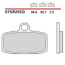 BREMBO FRONT BRAKE PADS KIT
