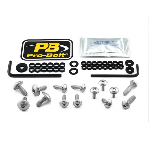 Aluminium fairing kit - aluminium,