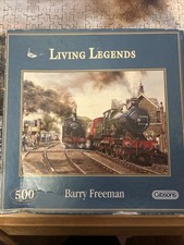 Gibsons 500 Piece Jigsaw Puzzle Living Legends By Barry Freeman Complete