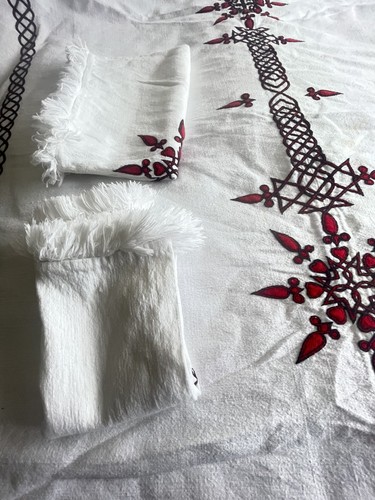 Vintage heavy white - vintage, double