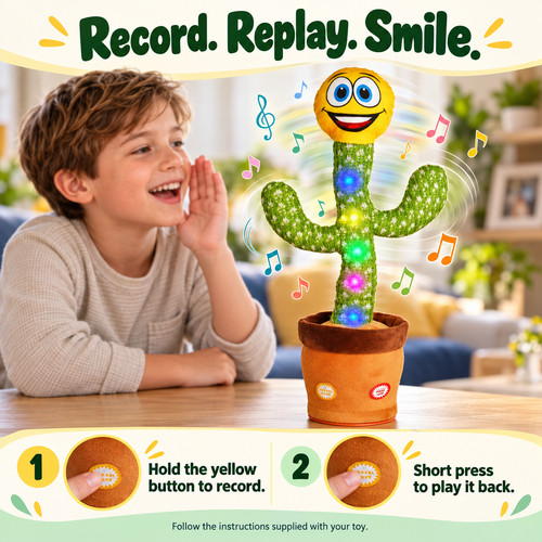 Dancing talking cactus - talking,