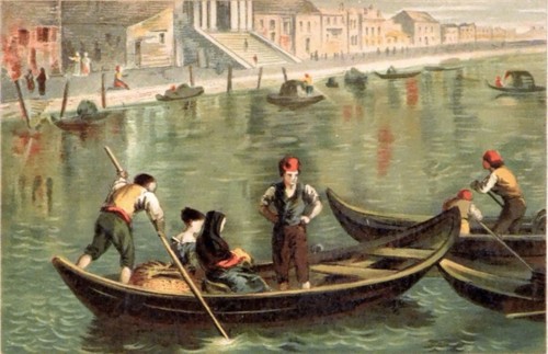 Gondola the grand canal - gondola,