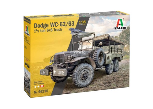 Italeri 96230 dodge - dodge, wc62