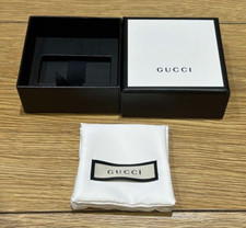 Genuine Original Small Gucci Jewellery Pendant Earrings Ring Box with Pouch