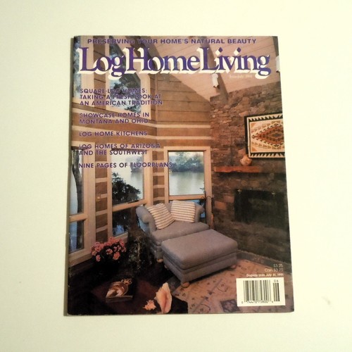 Log home living magazine - living,