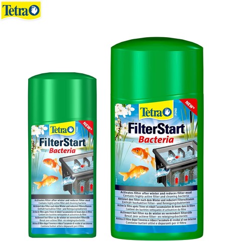 Tetra pond filter start - tetra,
