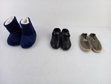 M&S Boy's 3pcs Bundle Shoes Size 10 School Shoes Slippers Espadrilles New F2