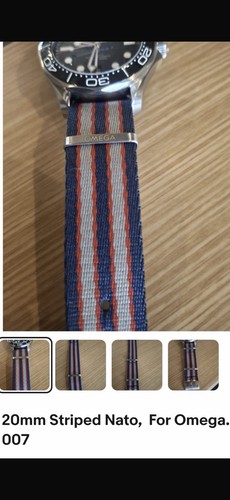 Nato strap for - omega,