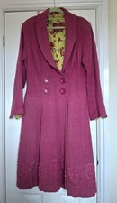 Fitted Pink COAT By NOMAD.  Size  M